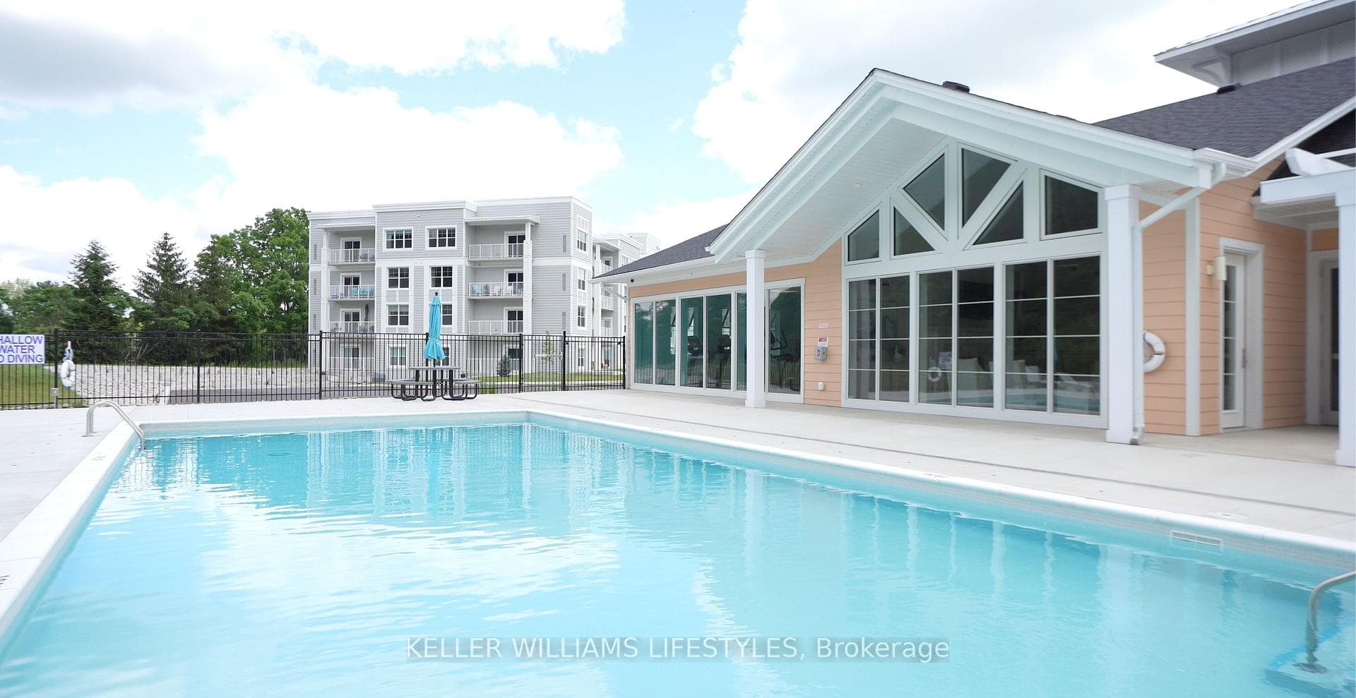 Beach Club steps away from Condo