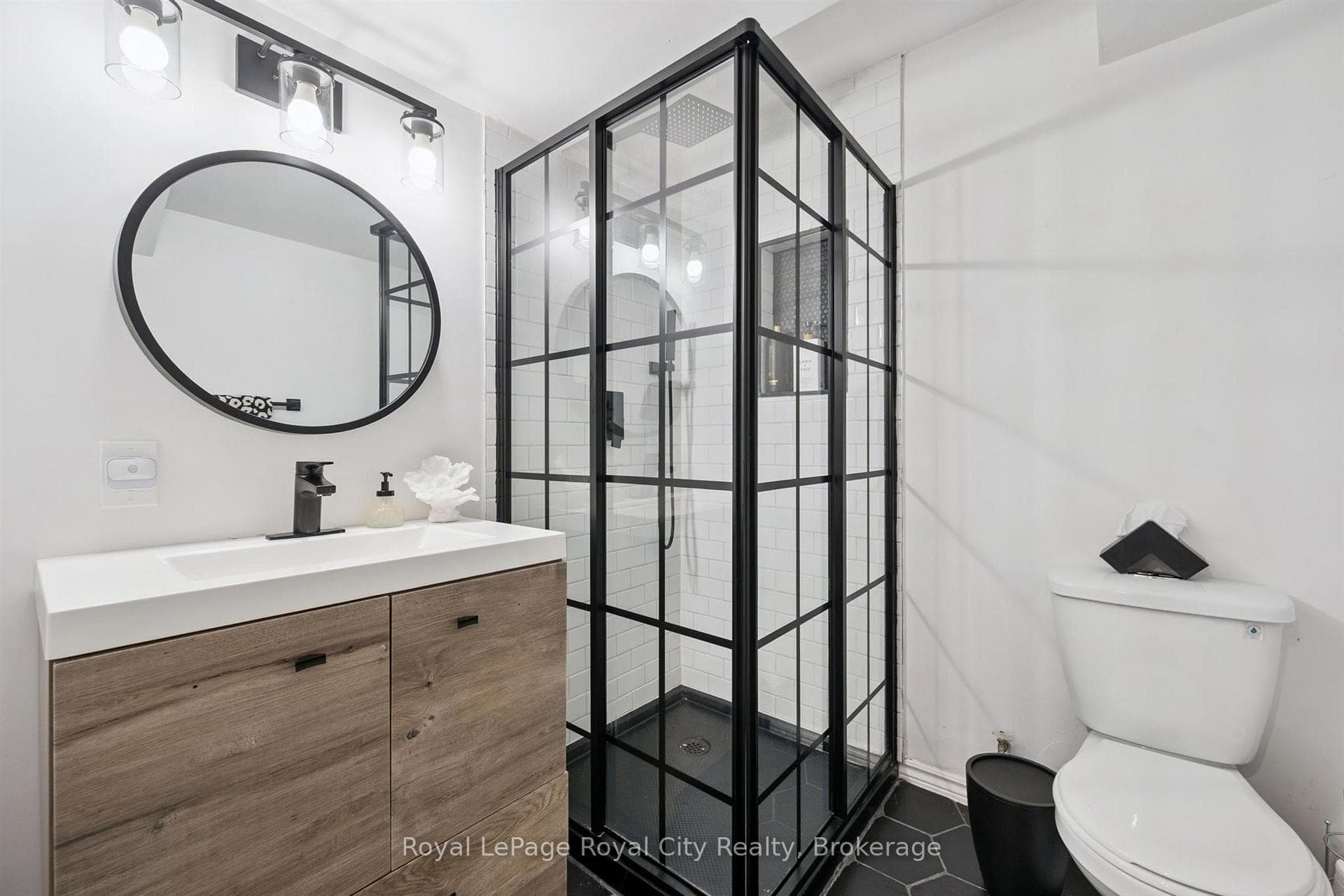 Basement bathroom