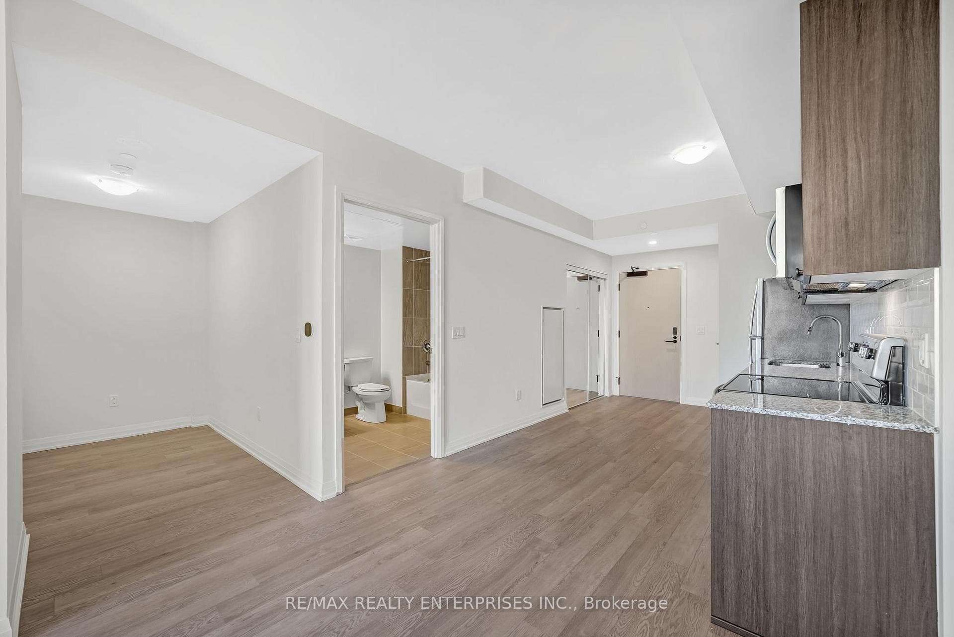 Open Concept Kitchen, Den