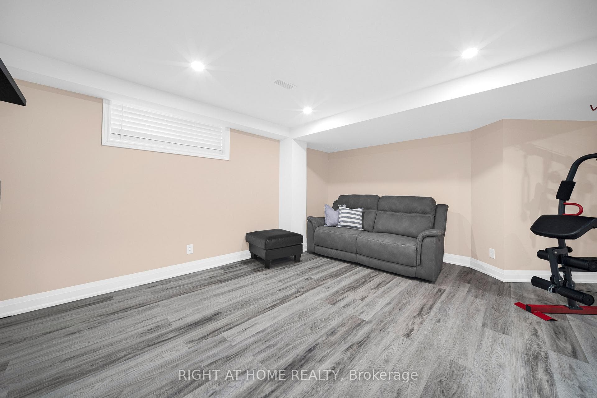 Finished basement