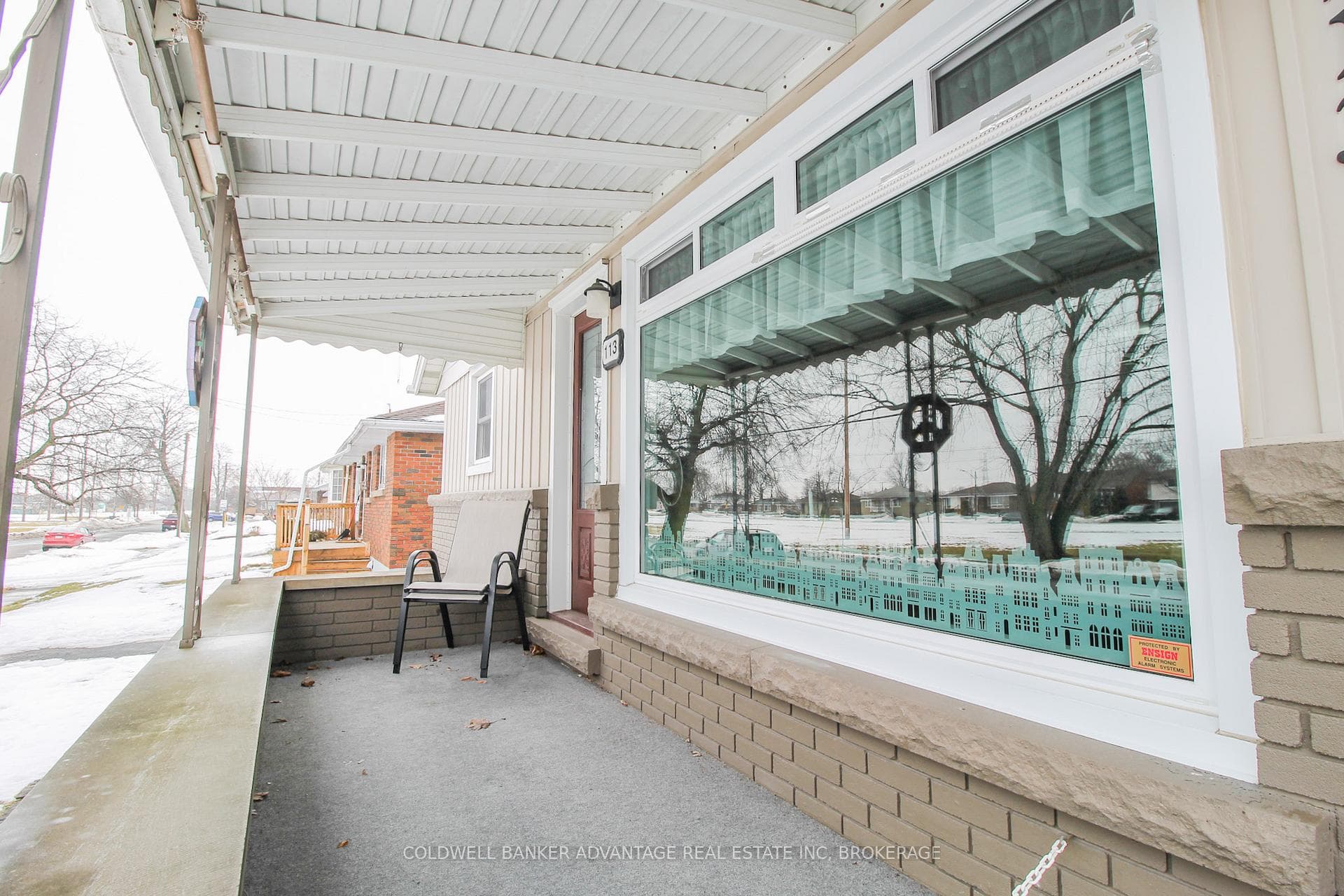 Covered Front Porch
