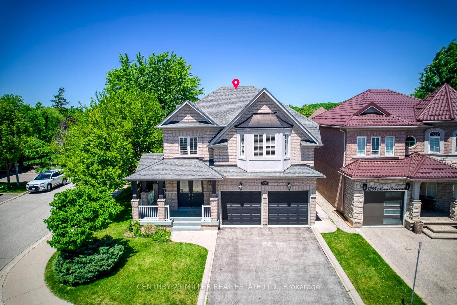 Front Exterior With Double Garage