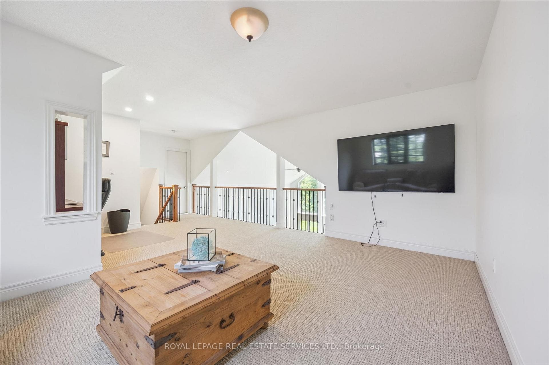 Loft Offers Versatility - Family Room, Office, Gym