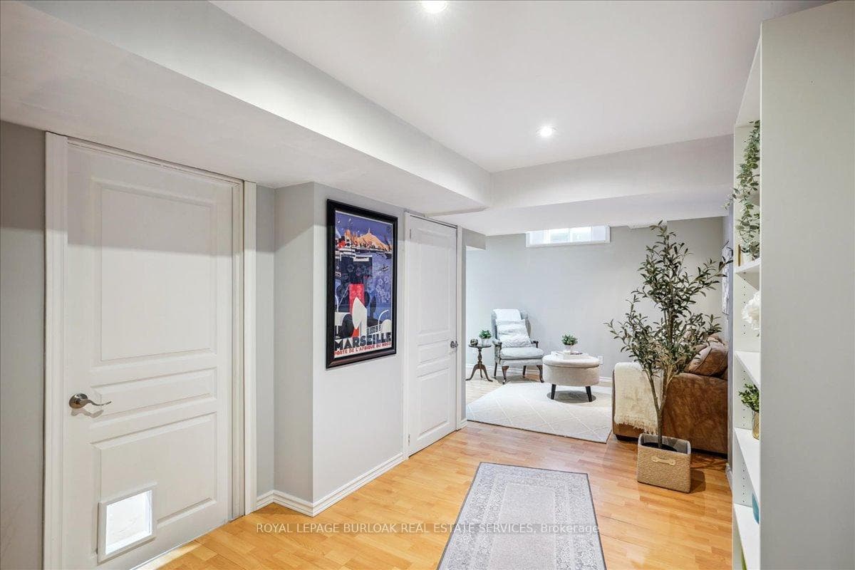 Finished basement.
