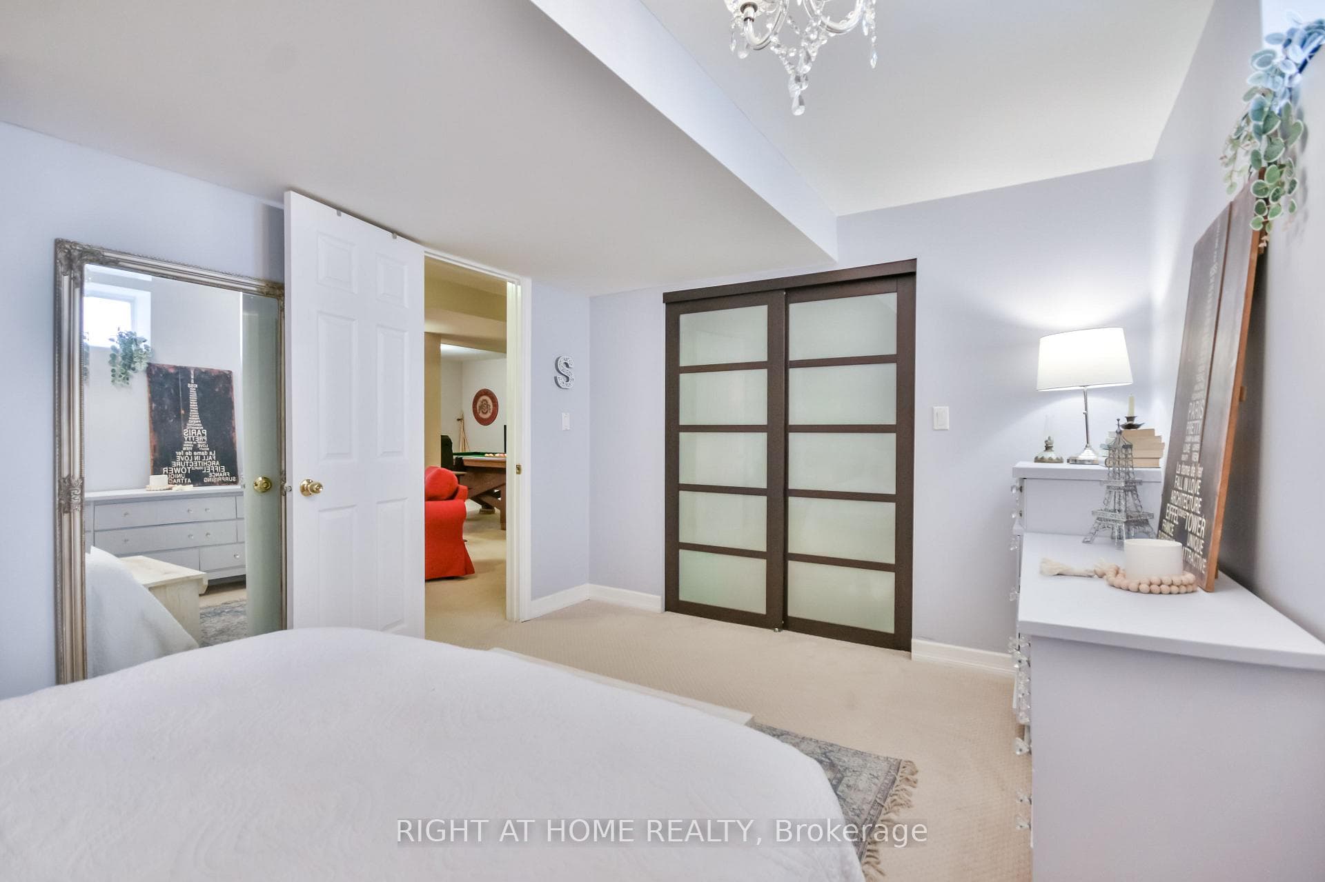 Bedroom 4 w/upgraded closet w/lighting
