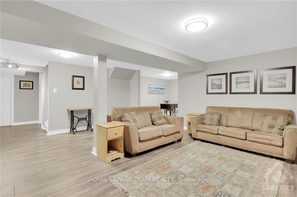 Fully finished Basement.