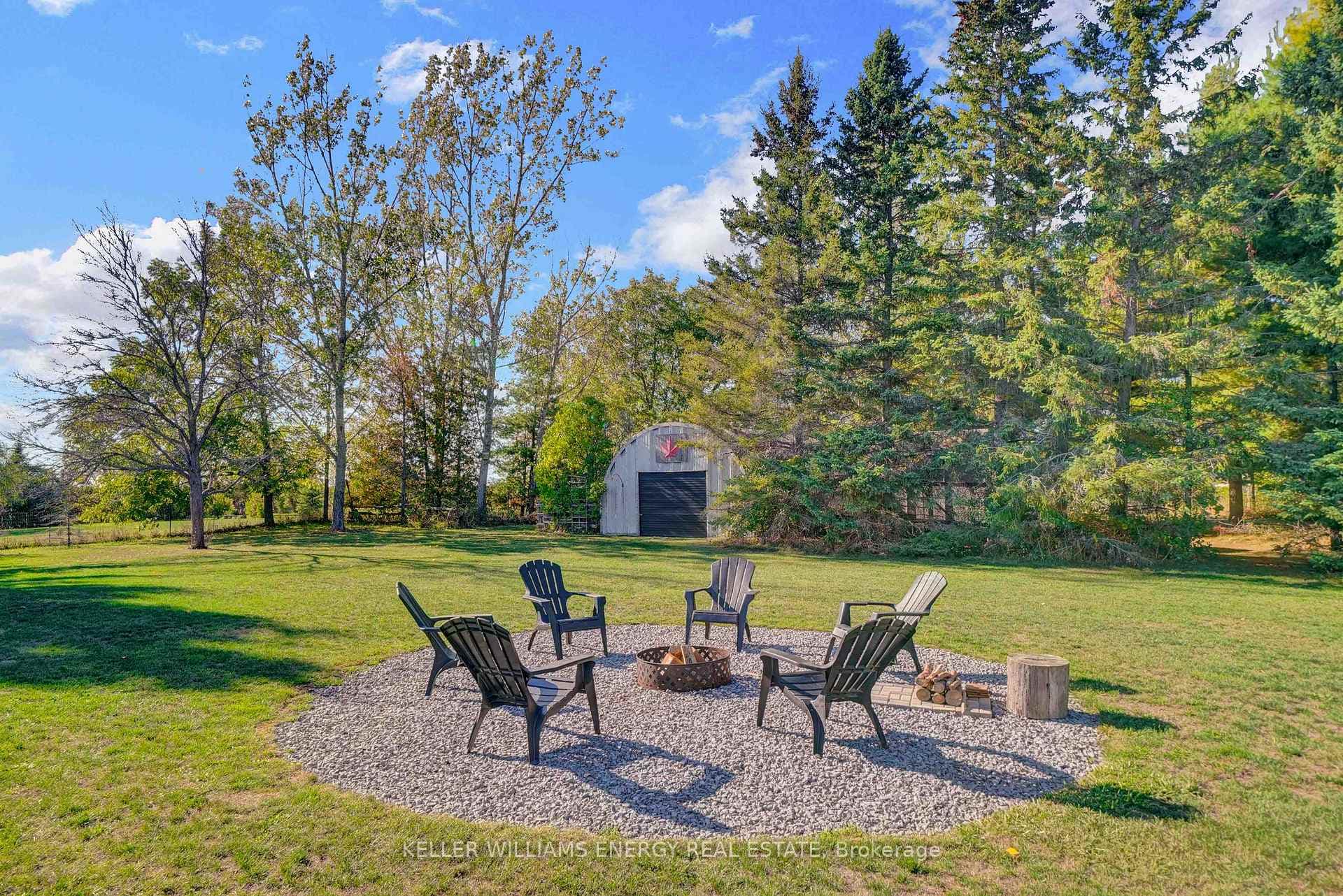 New fire pit