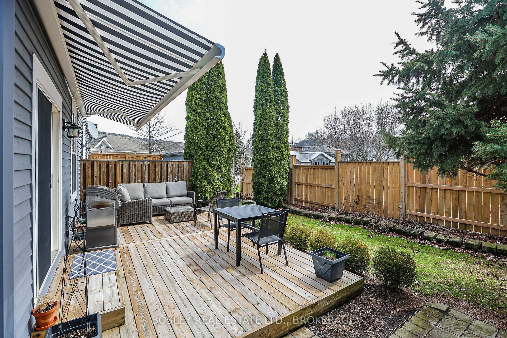 gas-line for your BBQ and retractable awning too
