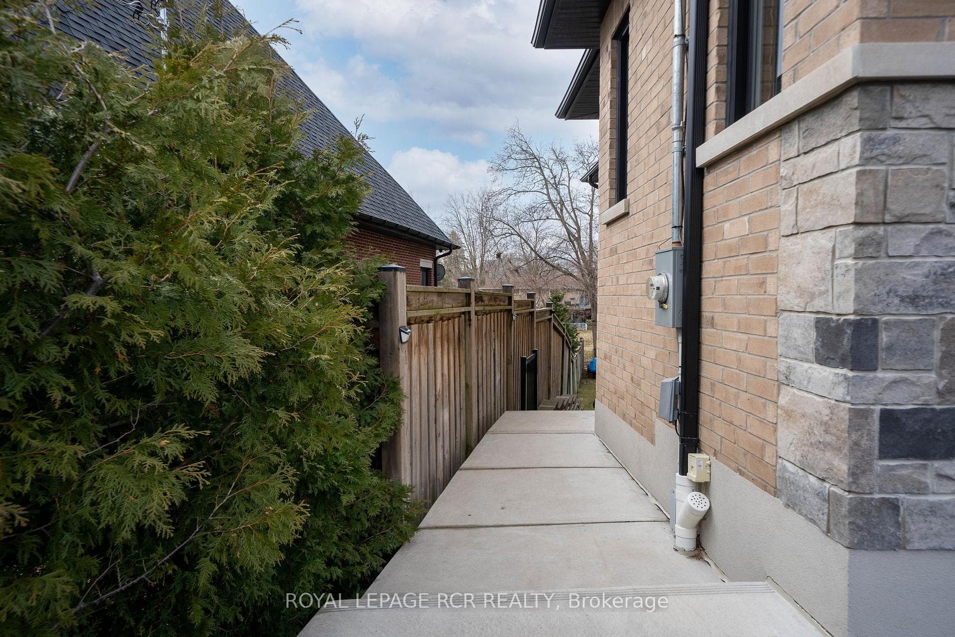 Walk-way to Apartment