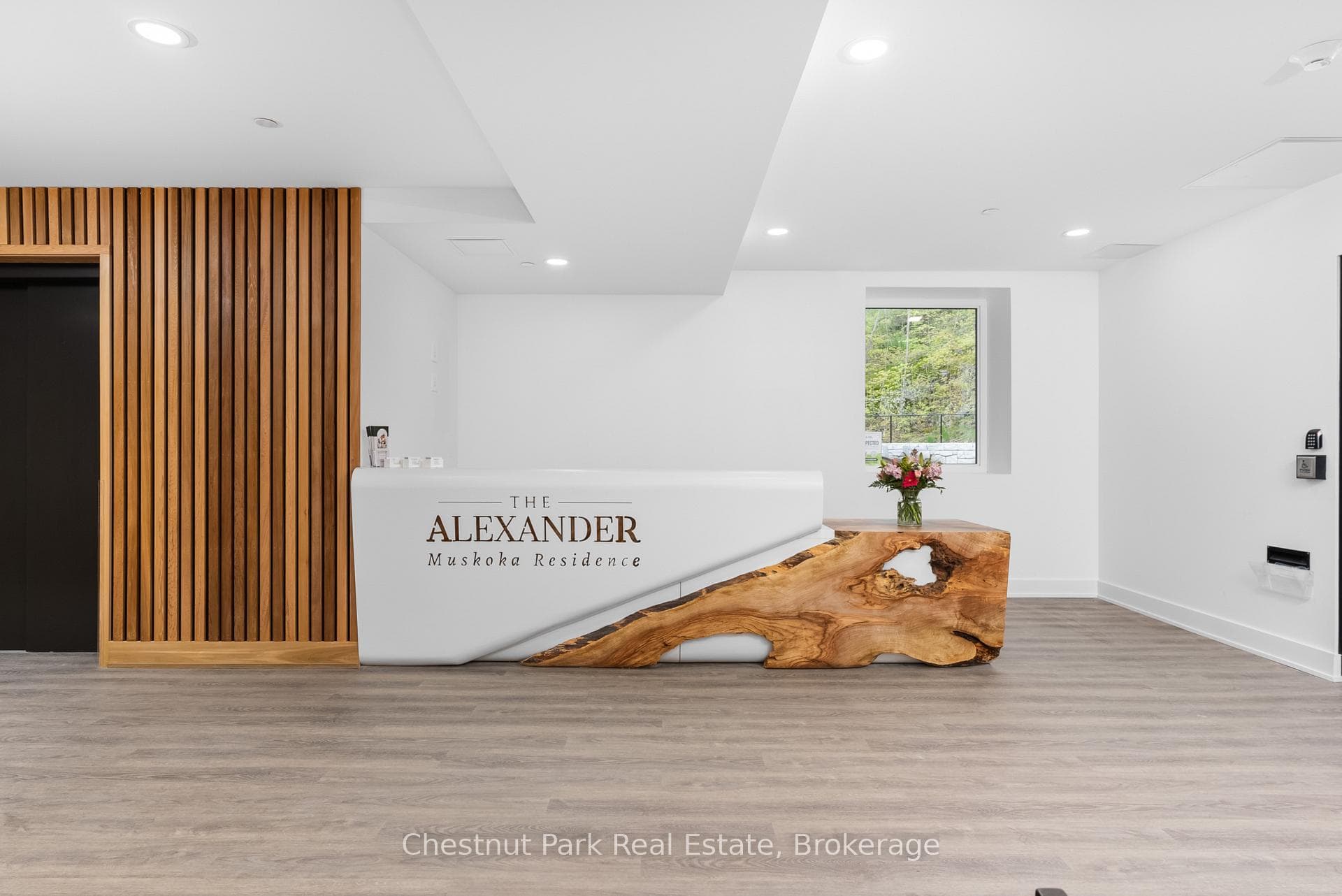 The Alexander Muskoka Residence Custom Reception