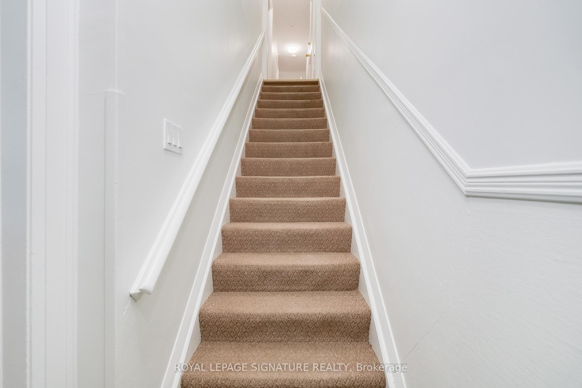 stairs to upper from front entry