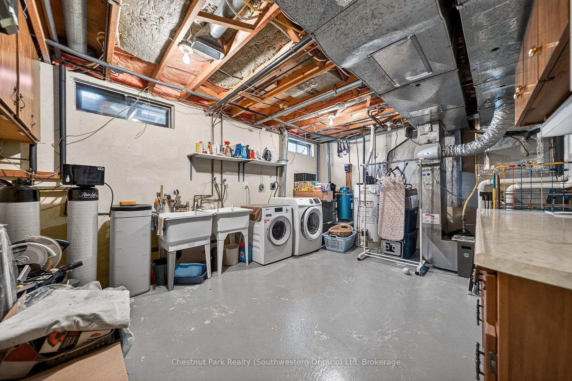 laundry and storage