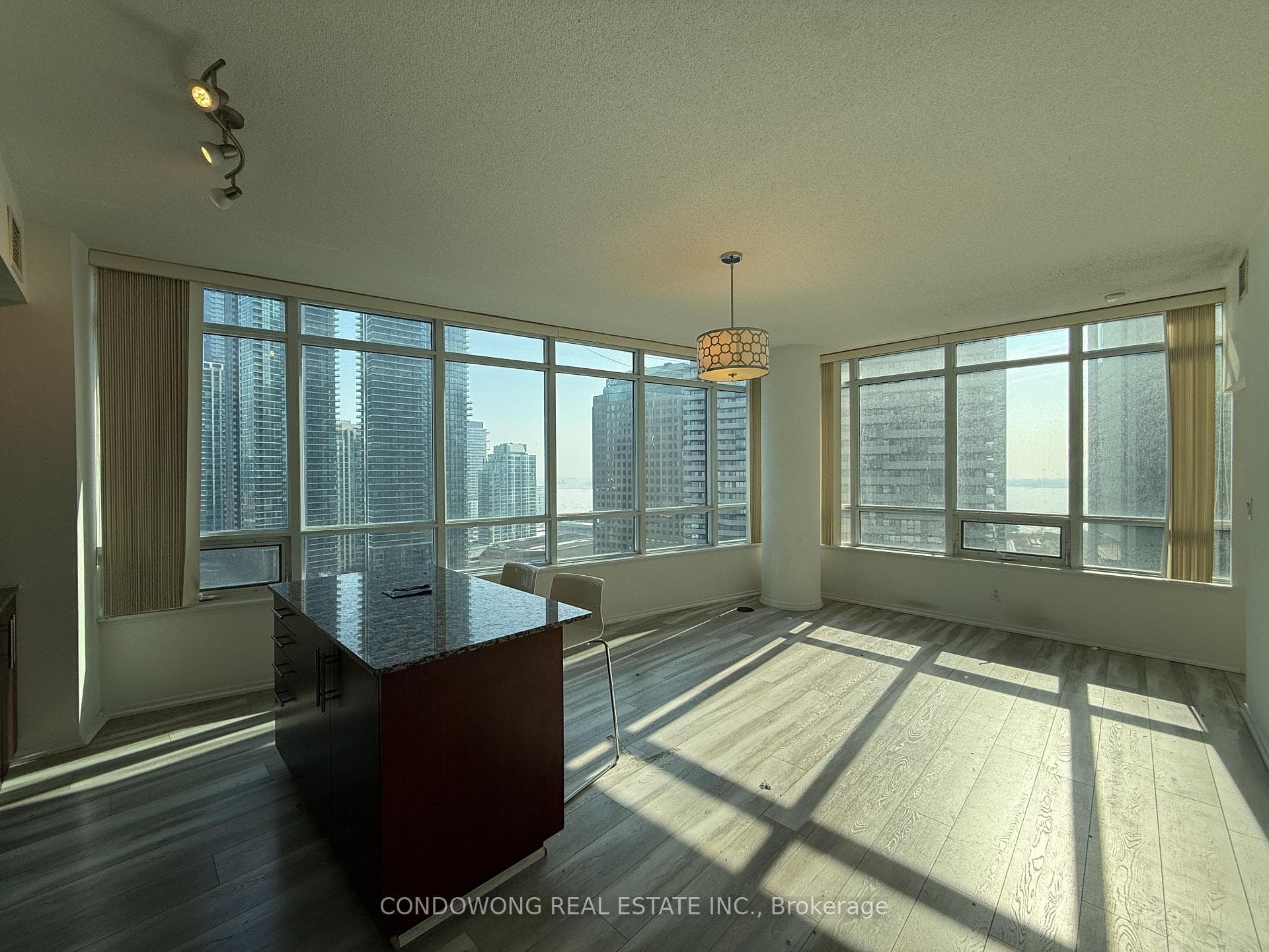 The whole unit is very bright and spacious