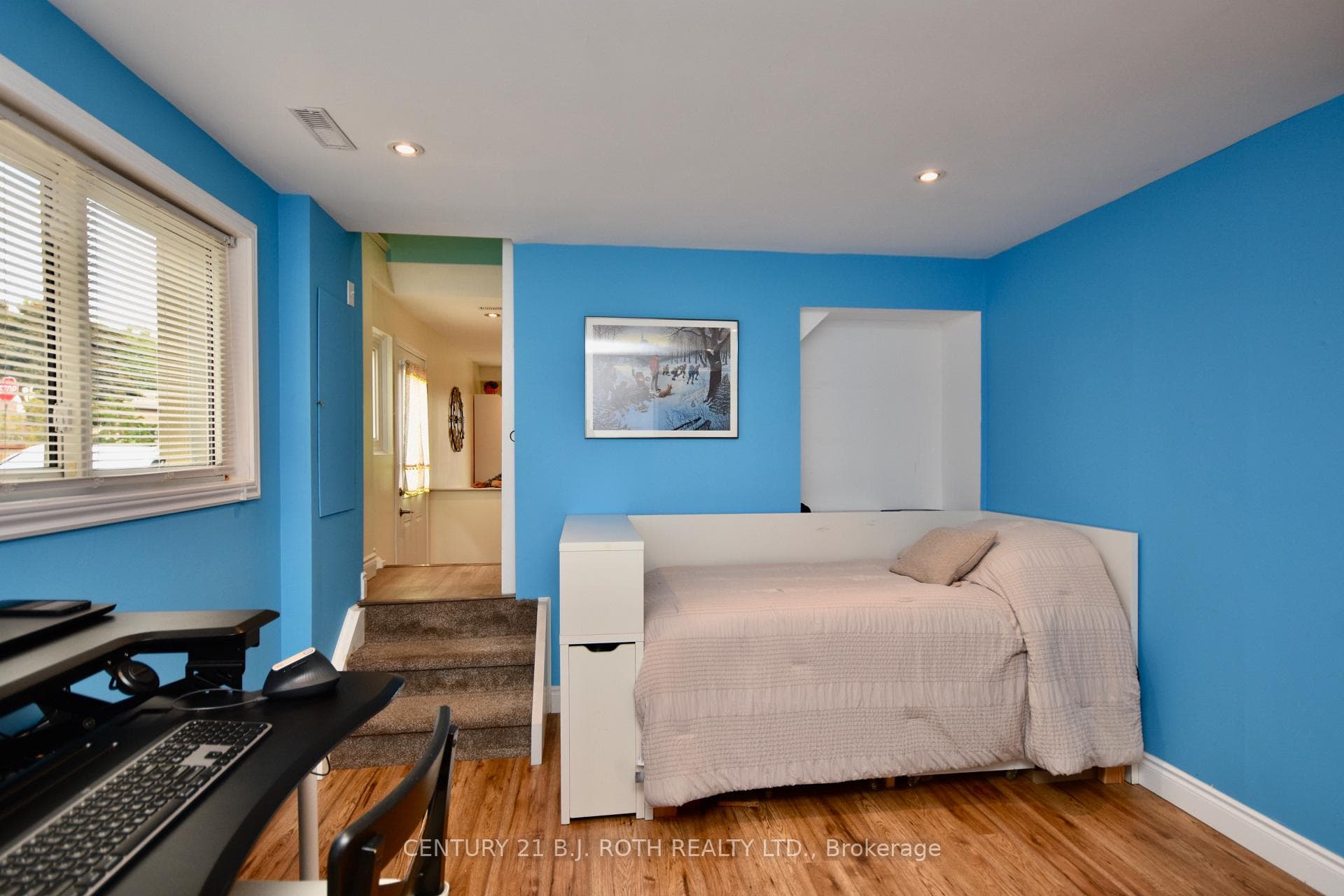 Main floor primary bedroom!