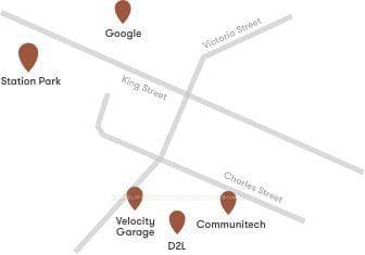 Nearby