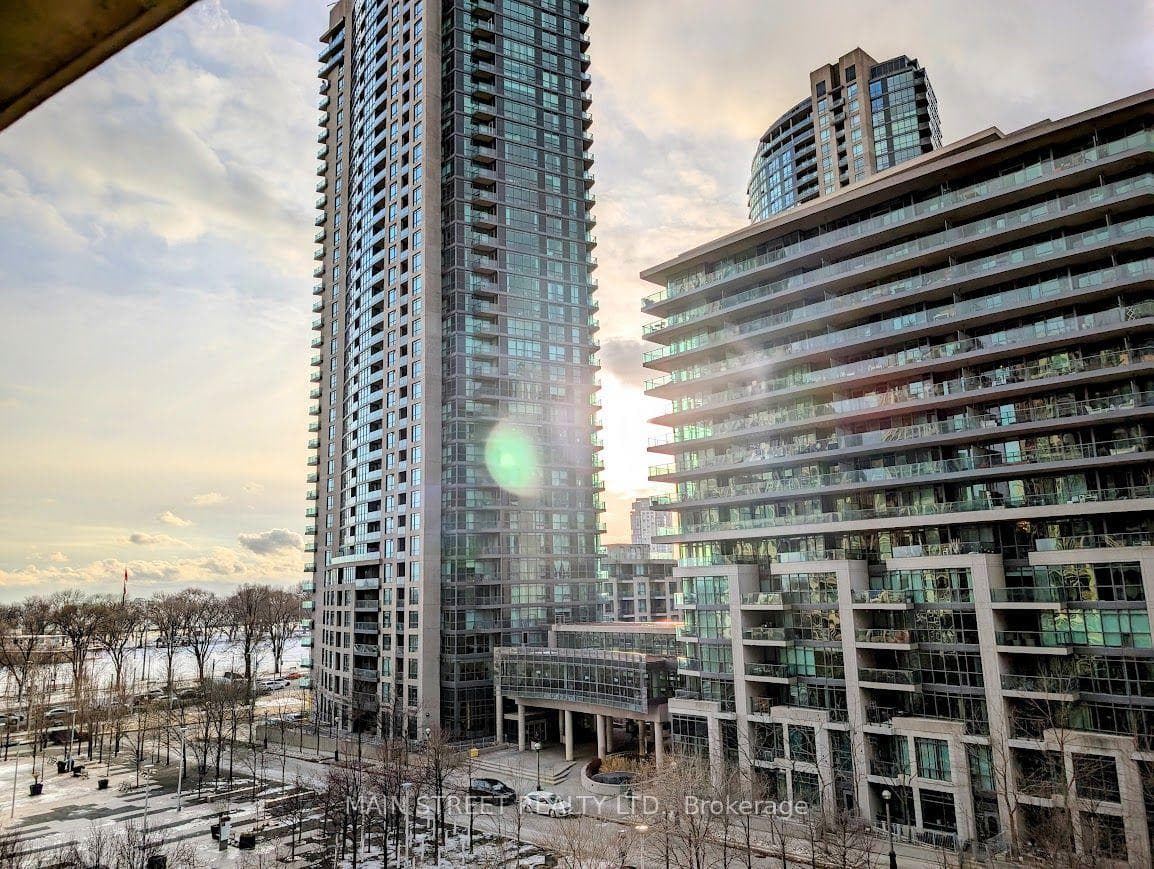 view from balcony