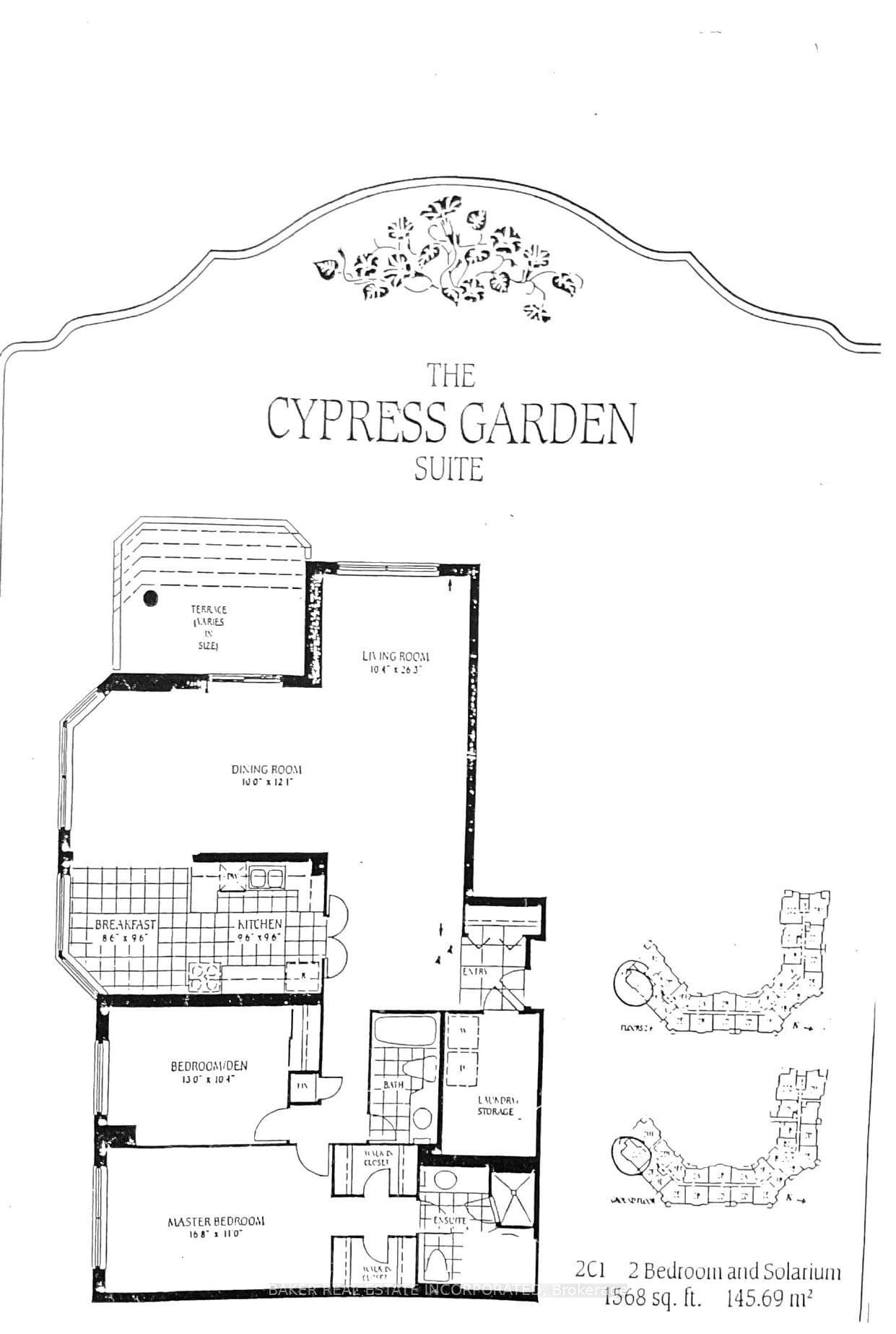 Unit 113 Floor Plan