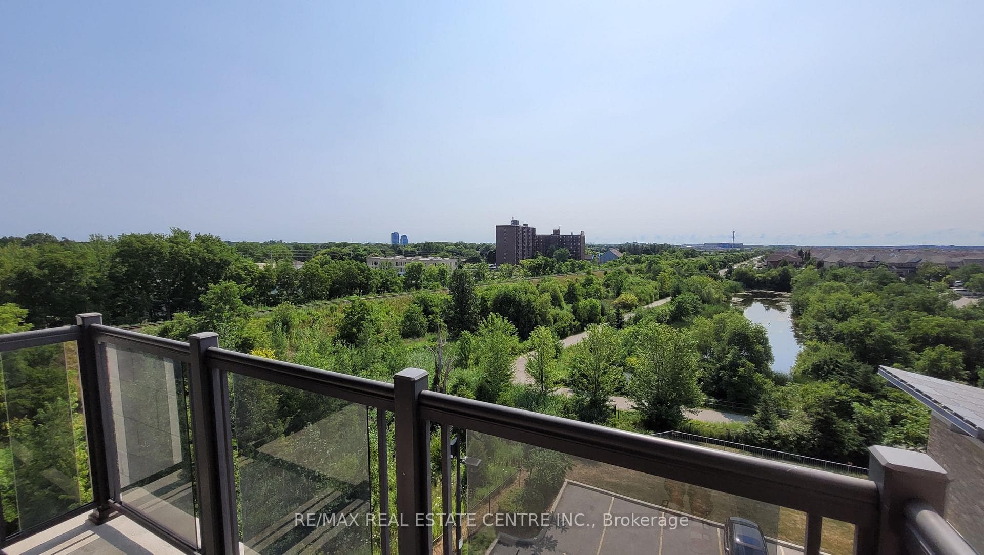 View from south facing balcony on 5th Floor