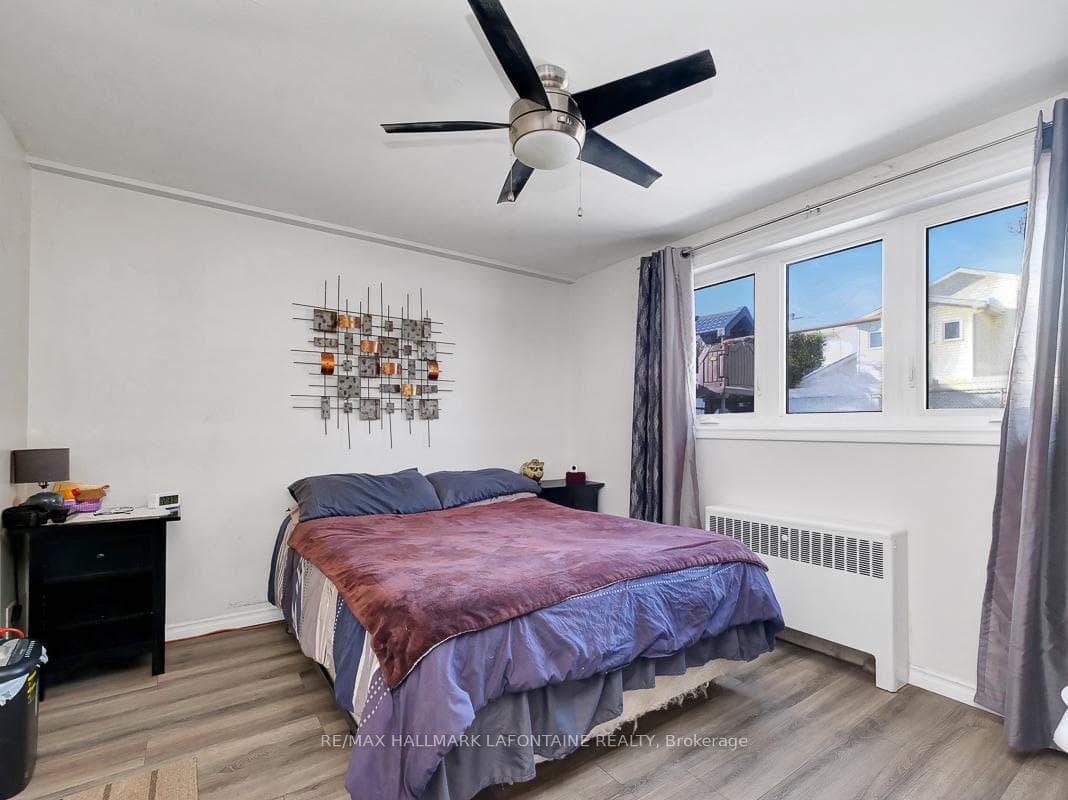 Lower level primary bedroom