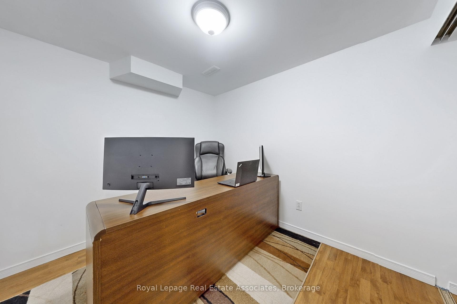 4th Bedroom with Double Closets in Basement