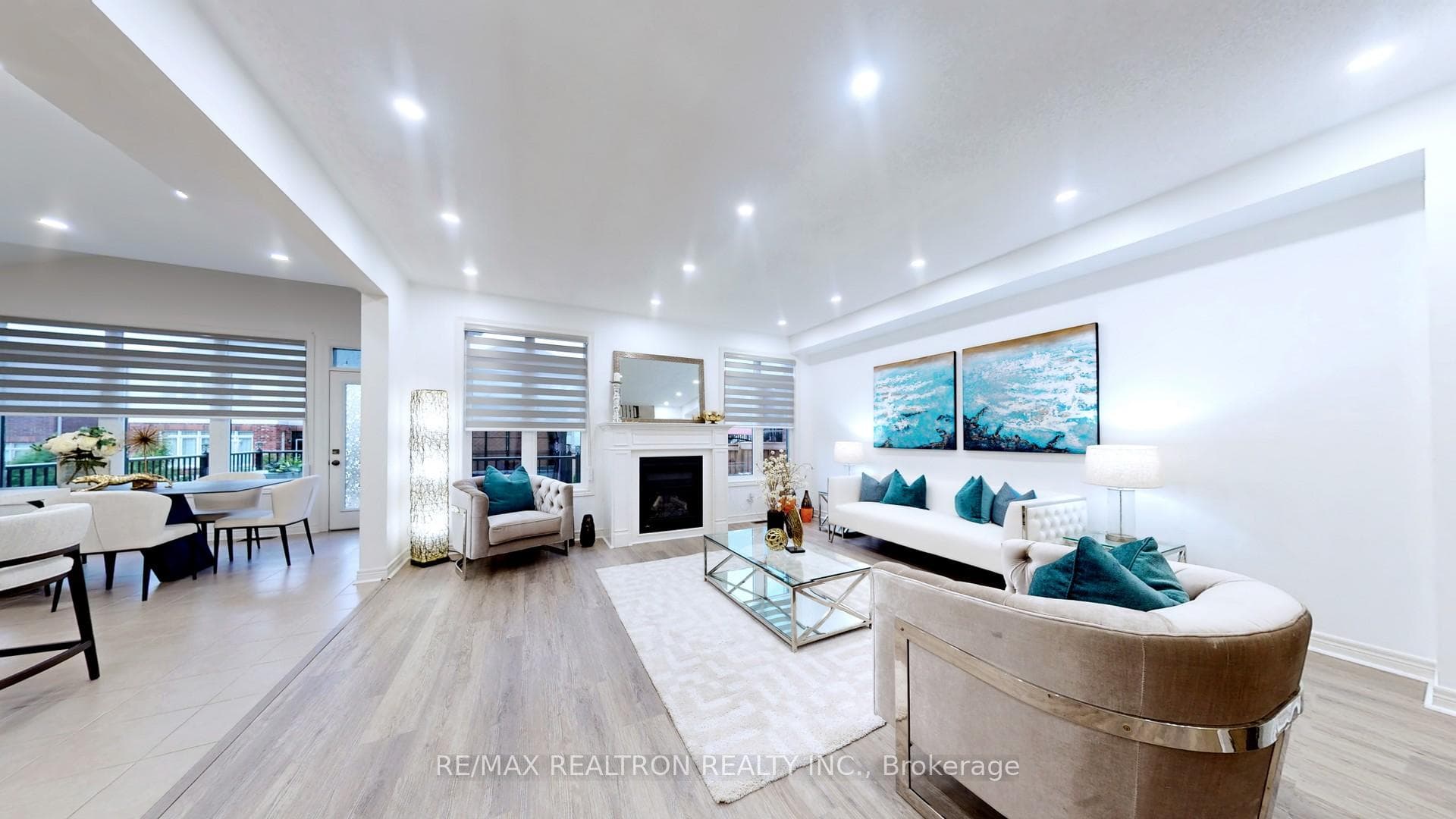 Living Room W/ Fireplace