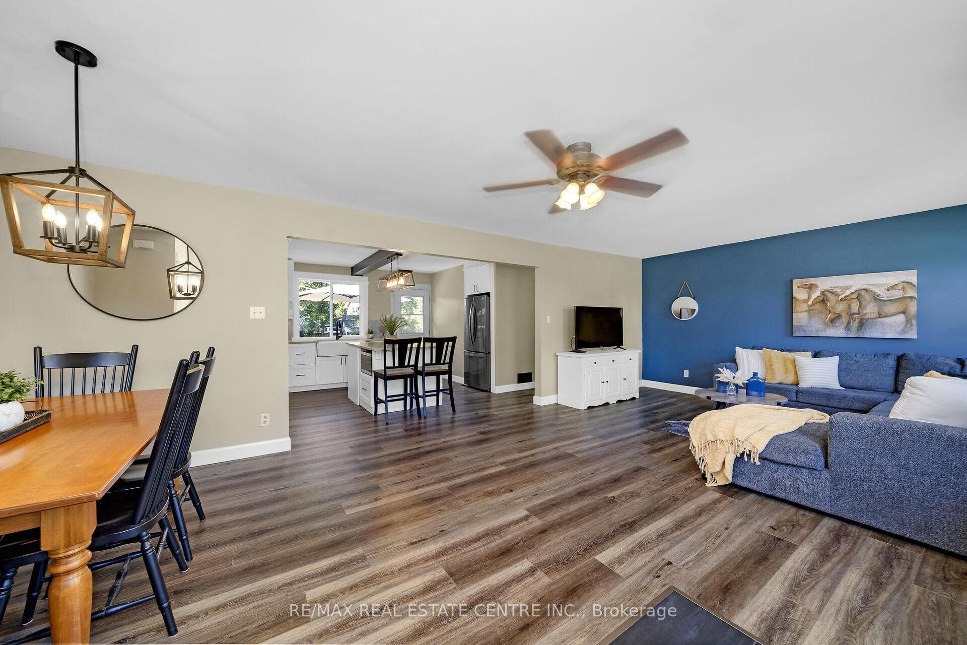 Open Concept Living Area