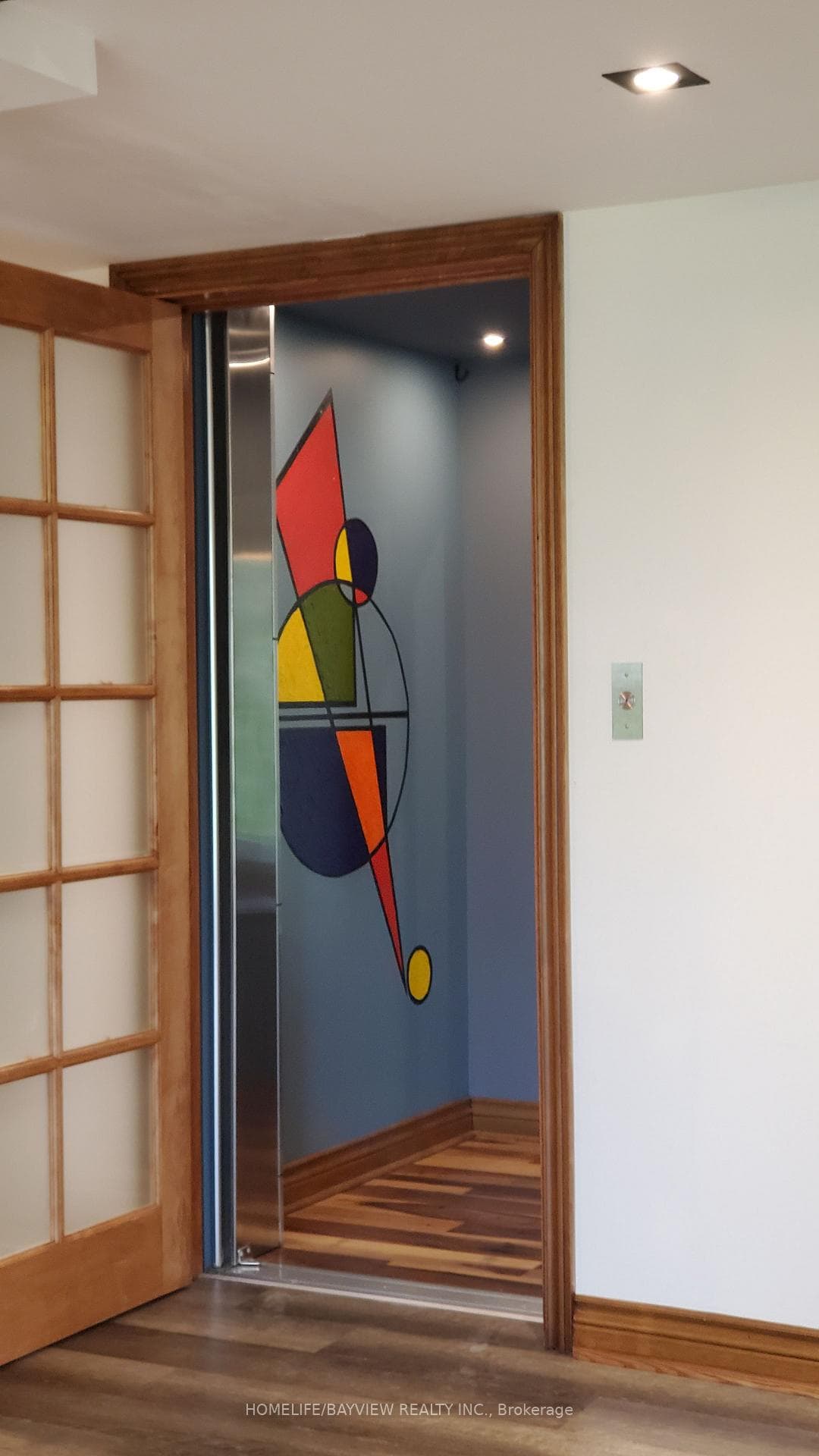 Brand New elevator interior