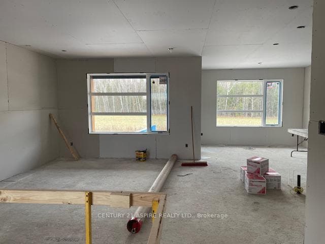 Open concept living area