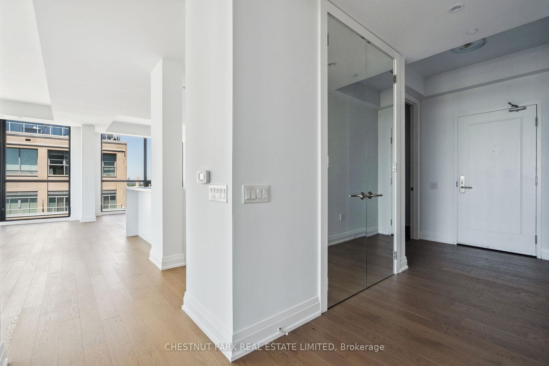 Foyer with Double Closet