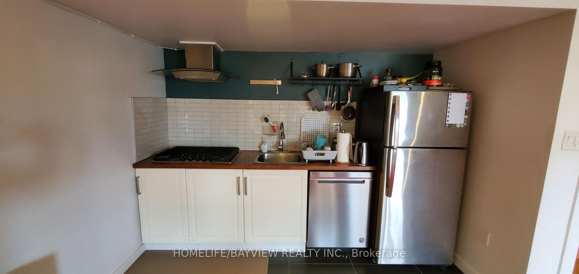 Basement kitchen