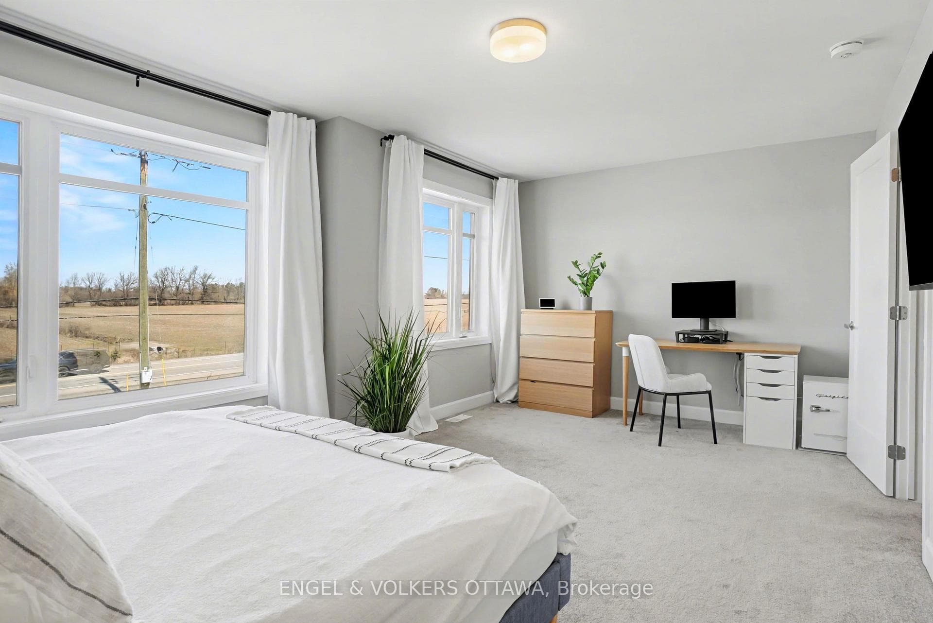 With room for a WFH office space