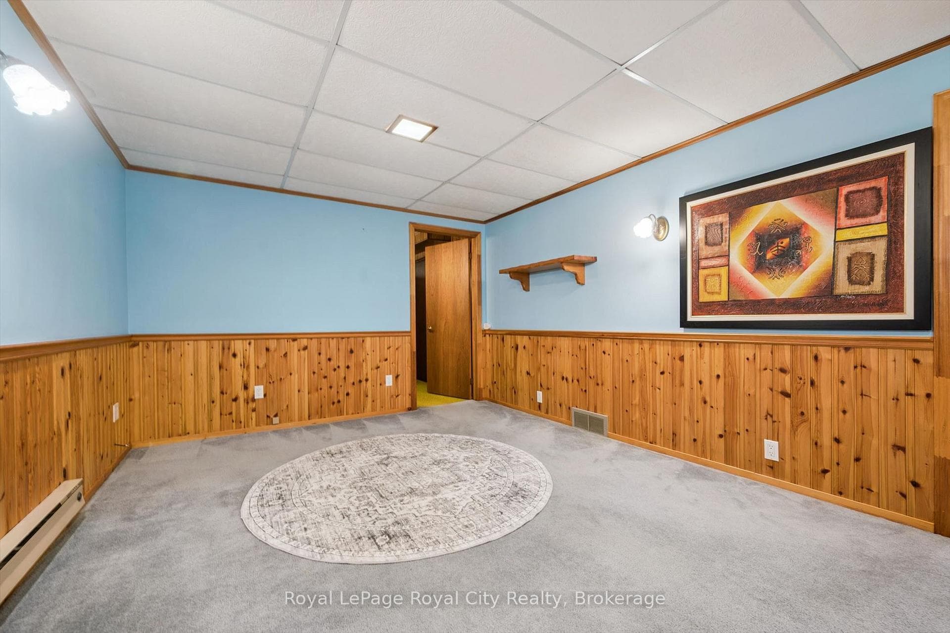 Room for exercise, gaming, sewing etc