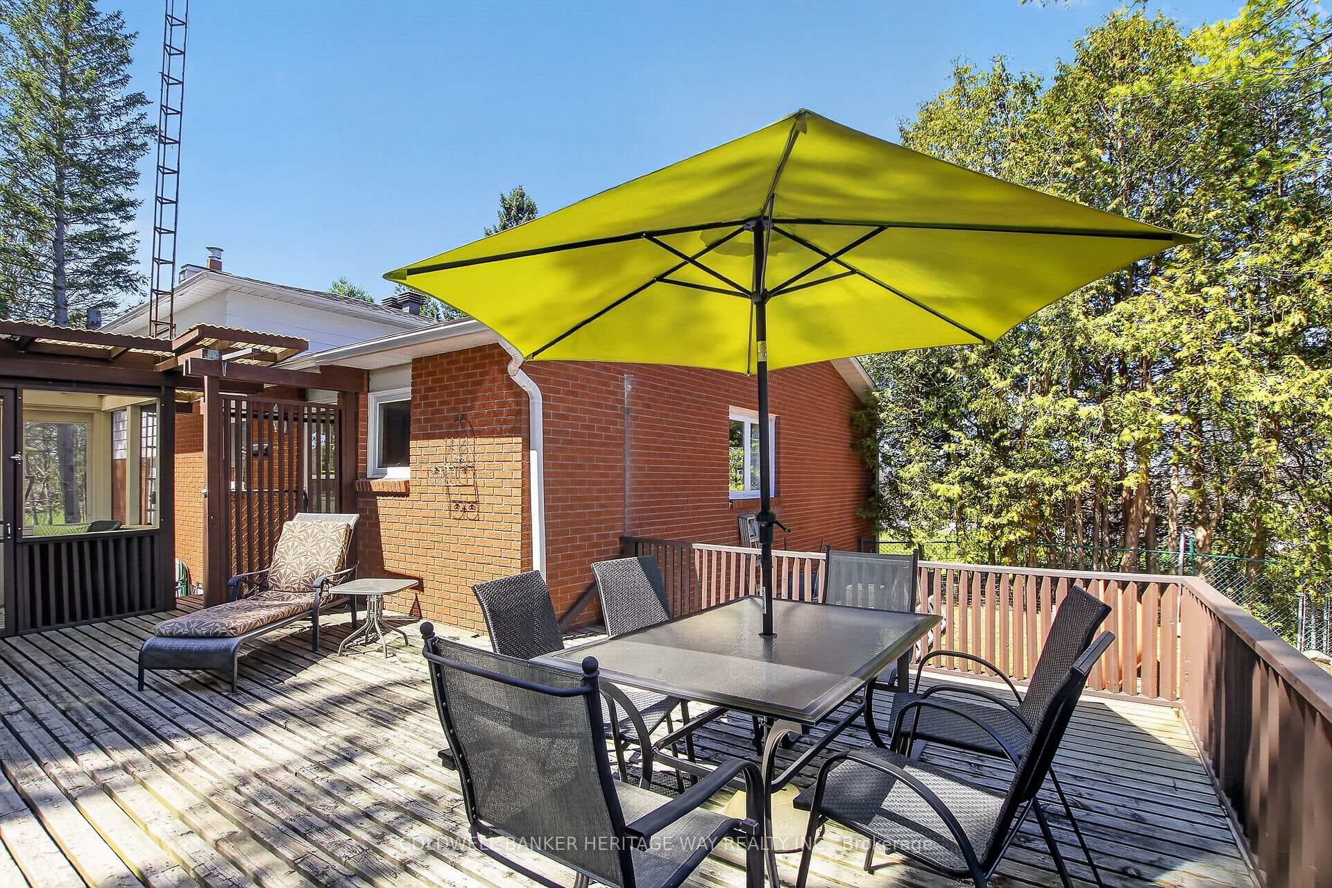 Lots of sun and shade on this property.