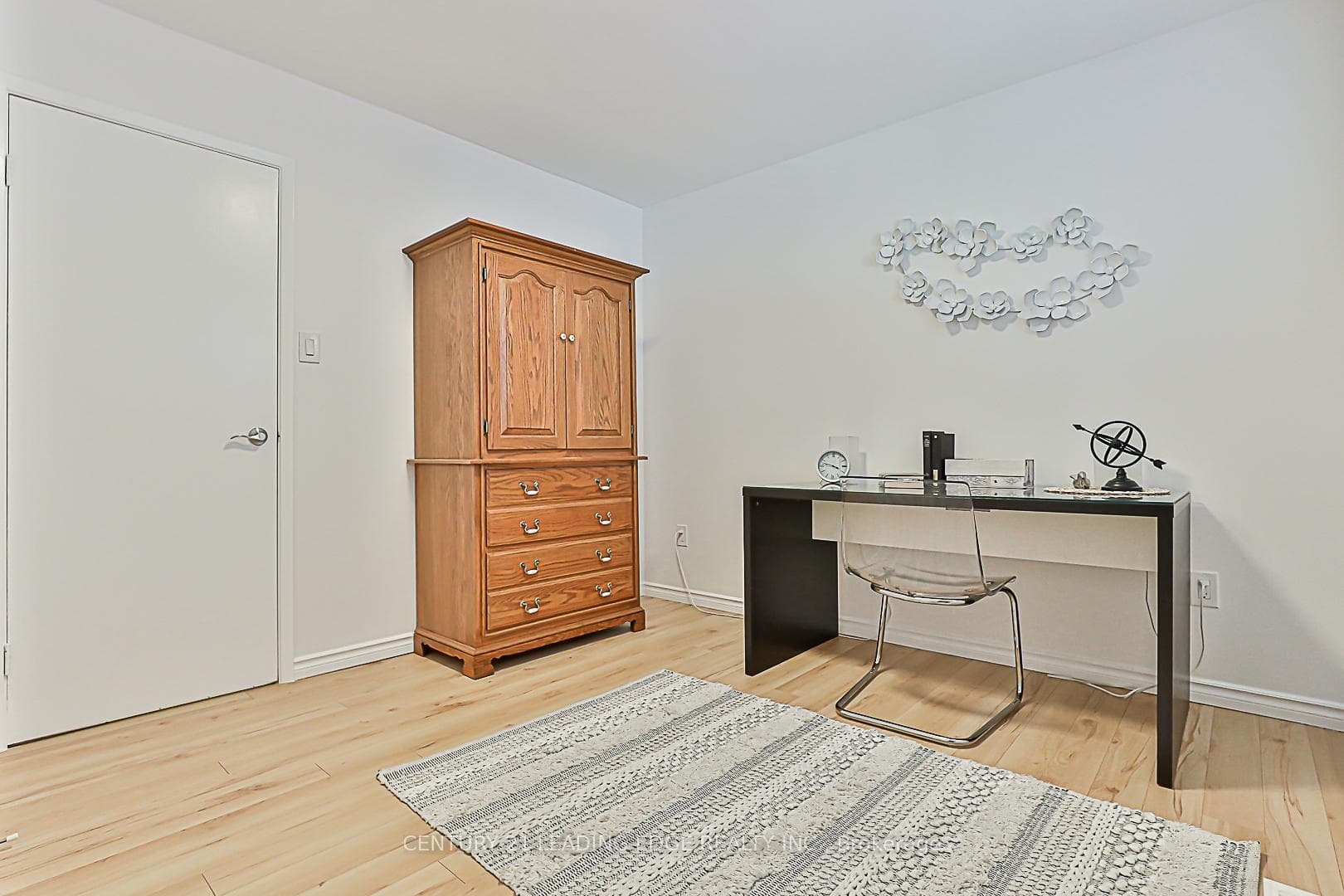 Third bedroom or office with closet and window