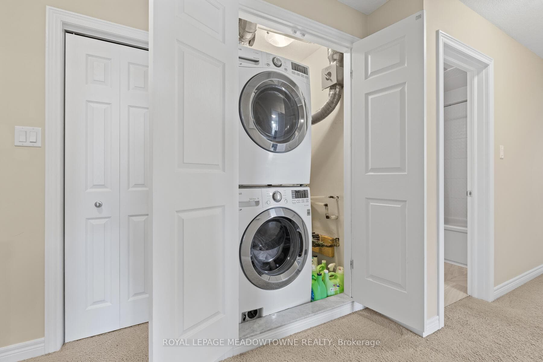 Laundry Closet - 2nd Floor