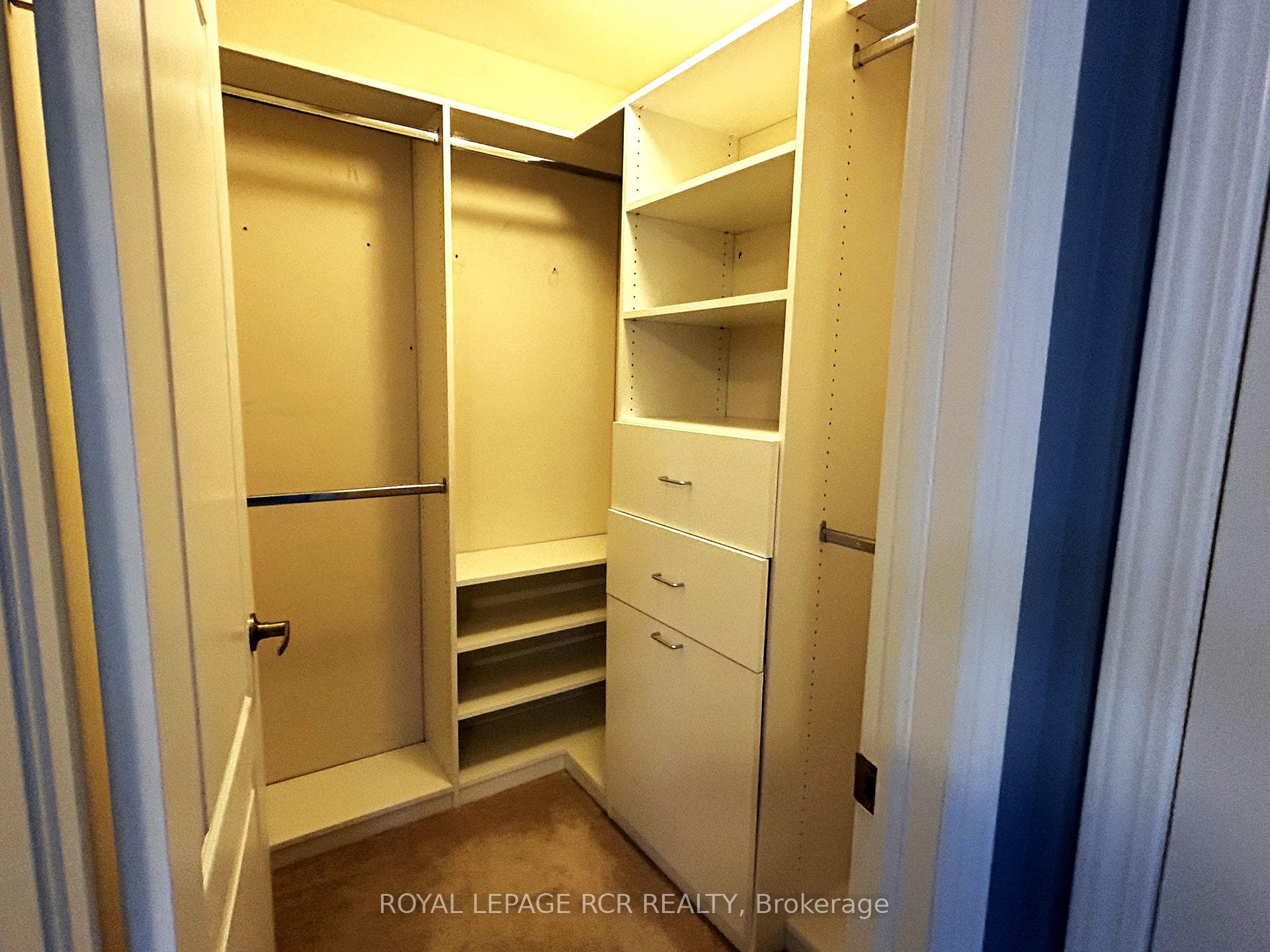 Primary walk-in closet