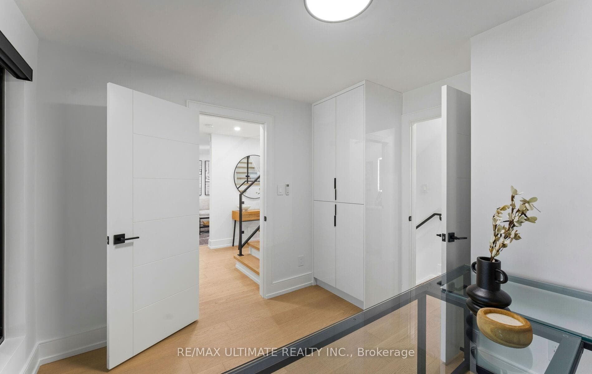 Main floor bedroom w/ closet