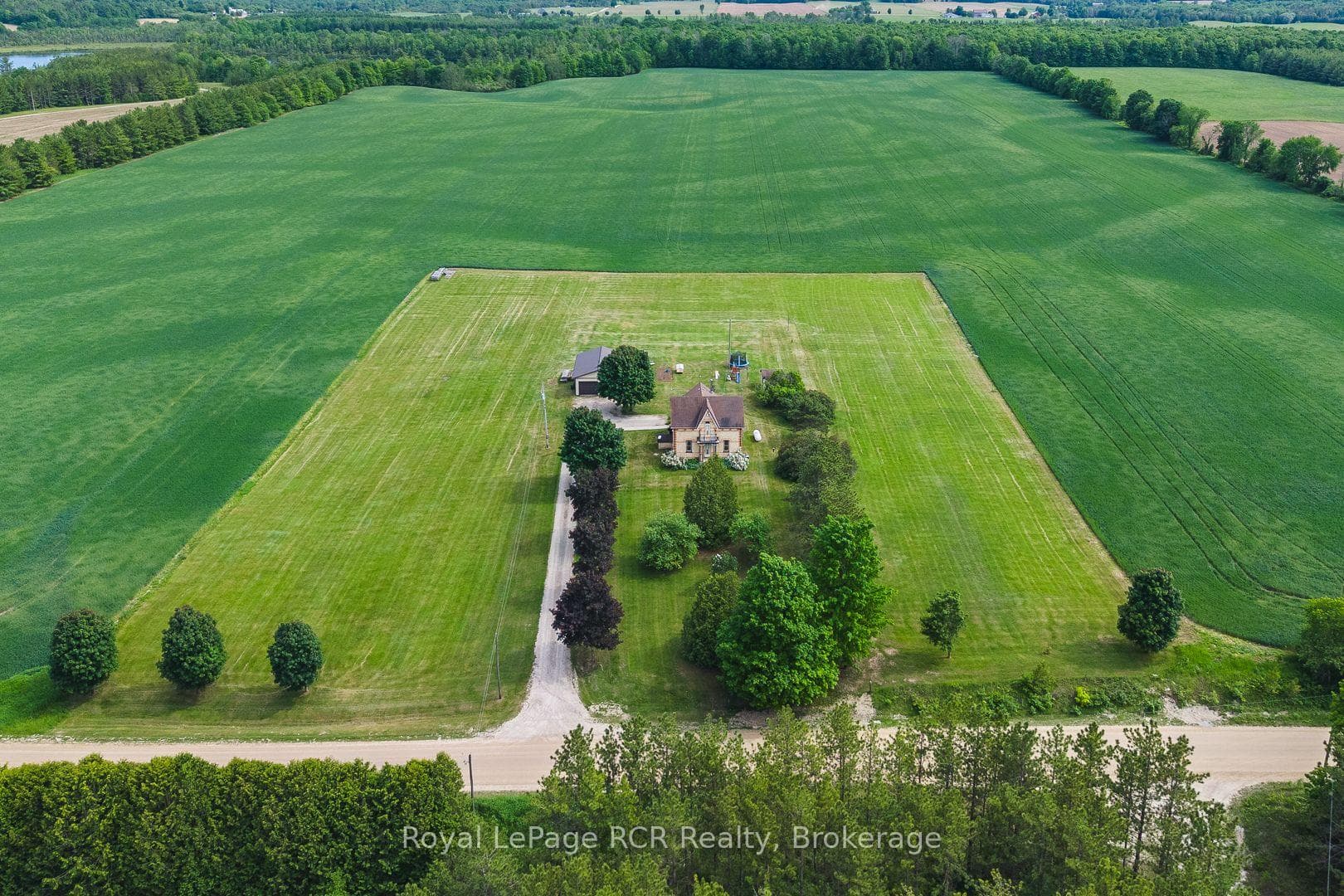 century home, outbuilding, country views