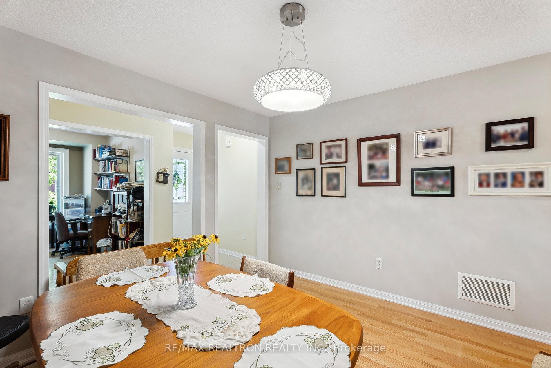 Dining Room With Open Concept