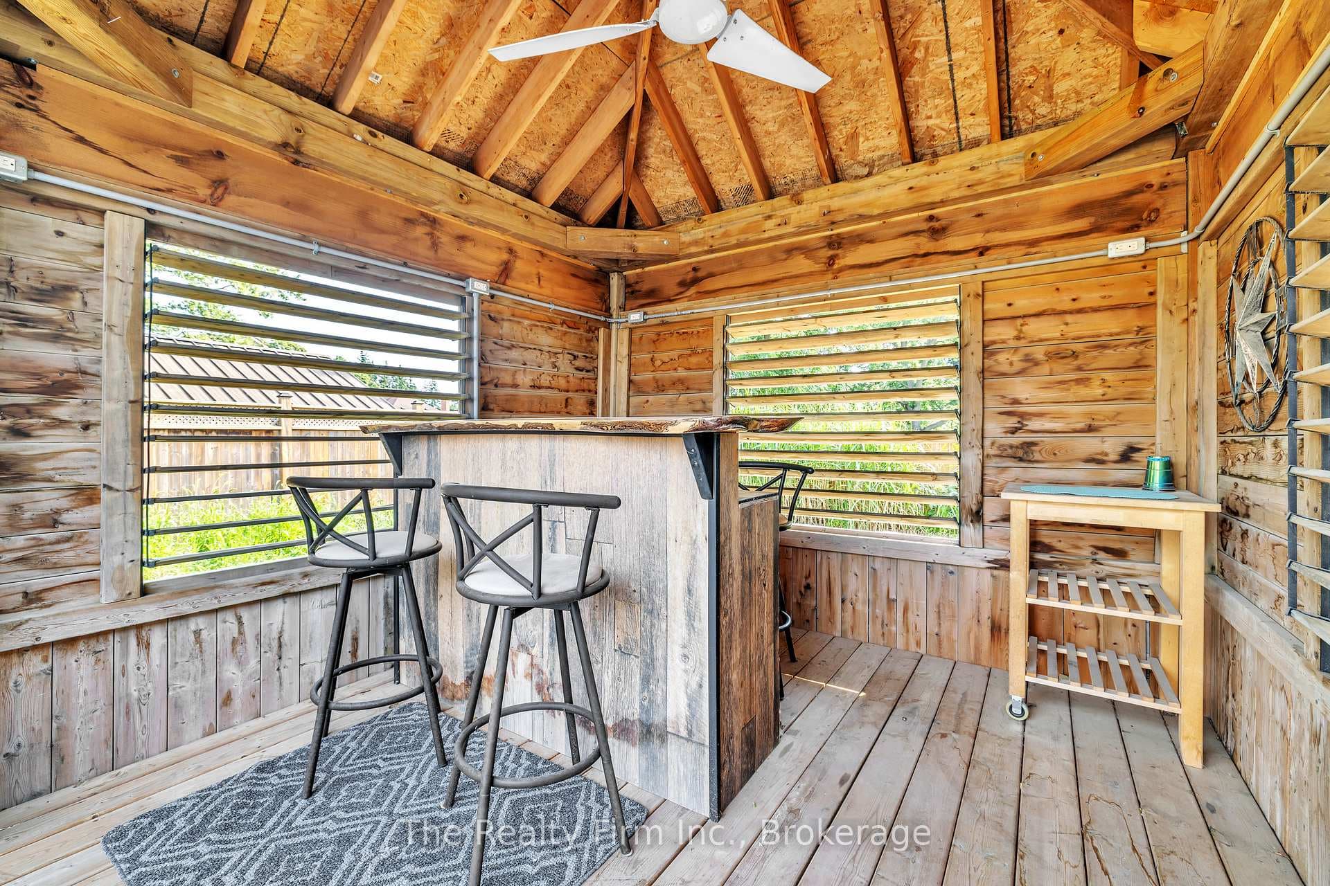 Covered Bar area