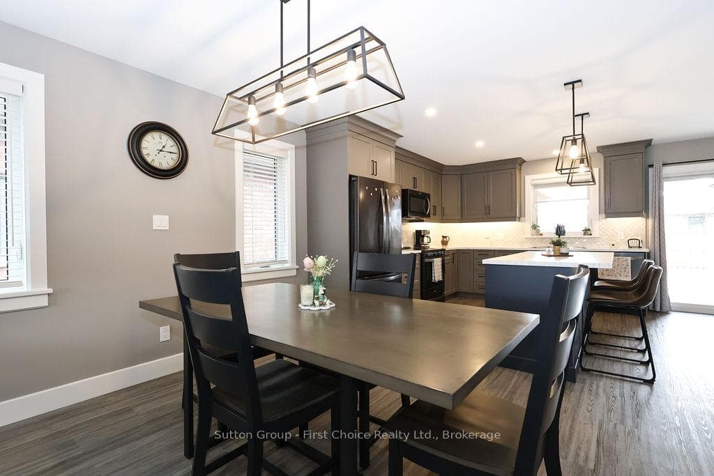 Dining Room and Kitchen