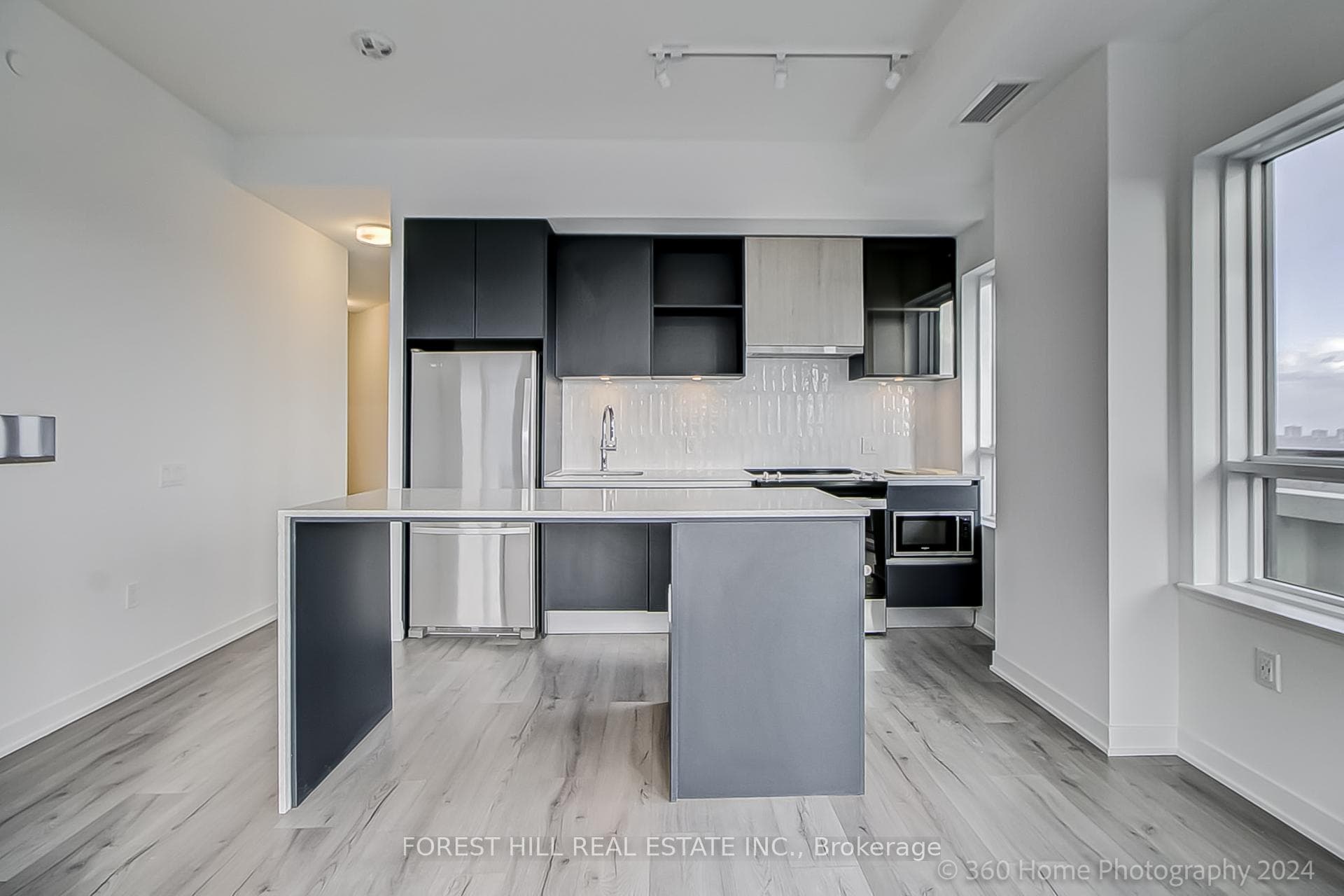 View of Kitchen from Living Room