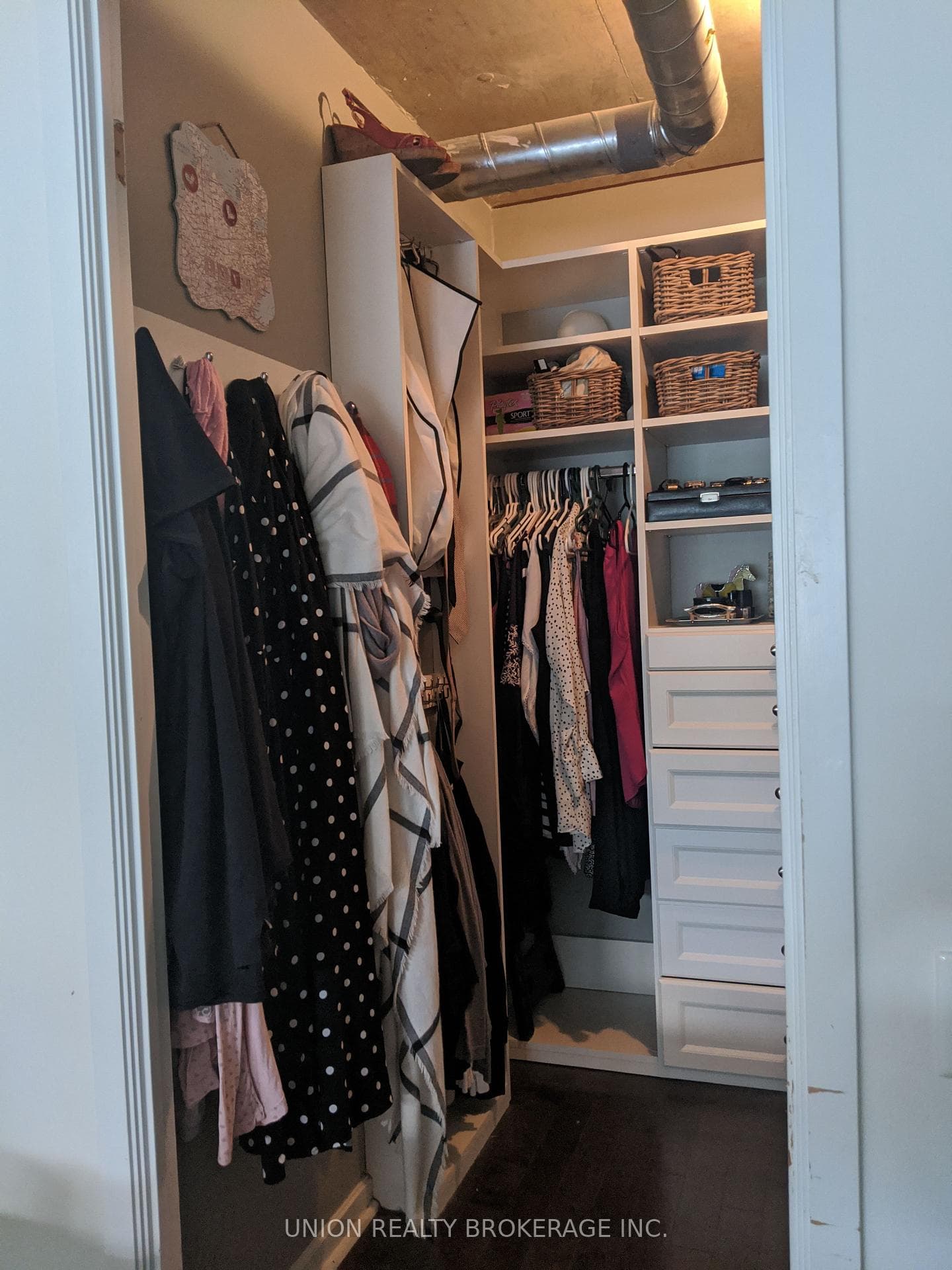 Custom walk-in closet