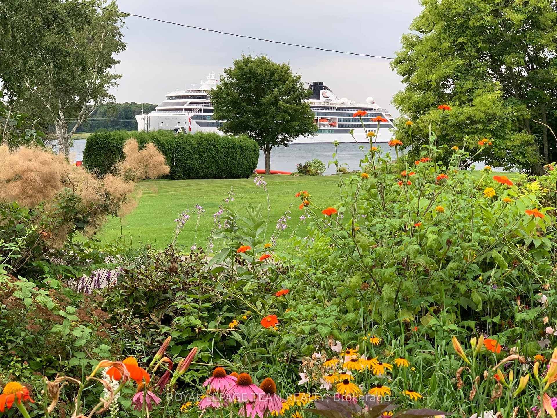 Watch the ships pass just across the street