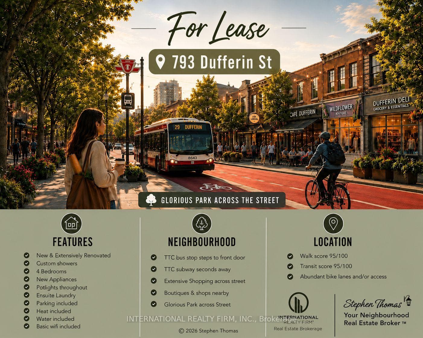 793 Dufferin Street Unit Upper photo 1
