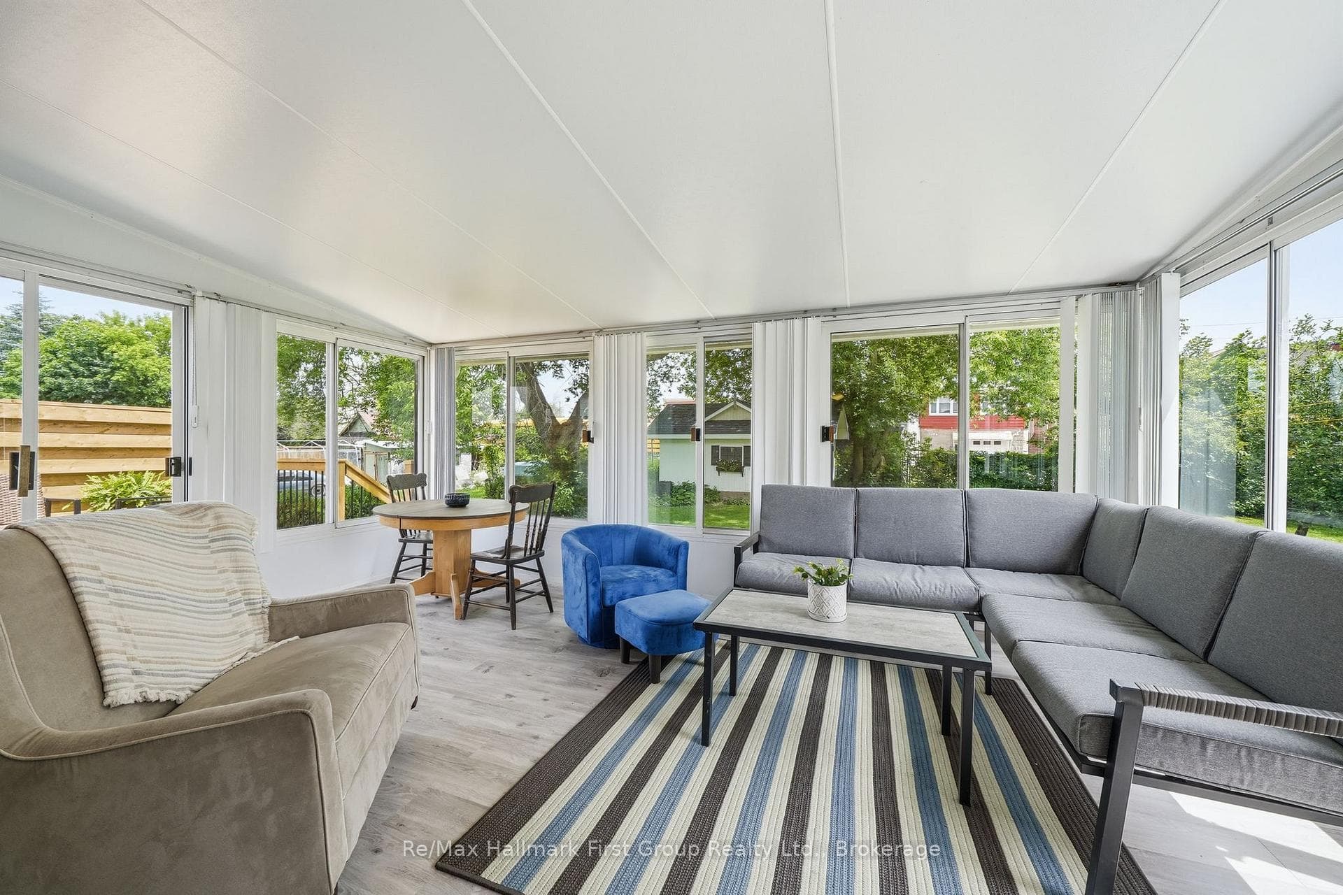 Bright Sunroom