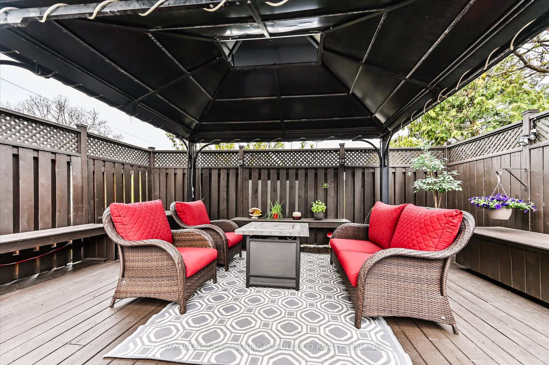 Entertain outdoors
