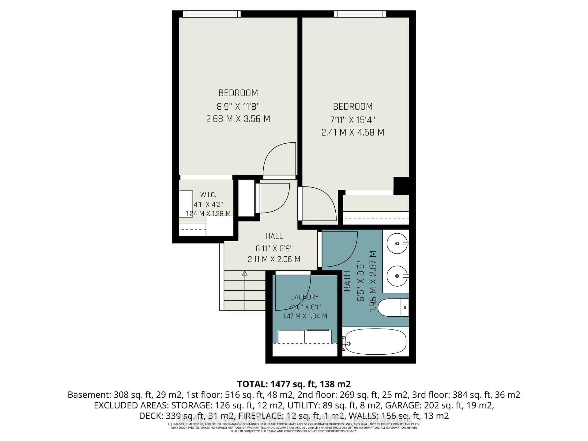 Upper Level Floor Plan