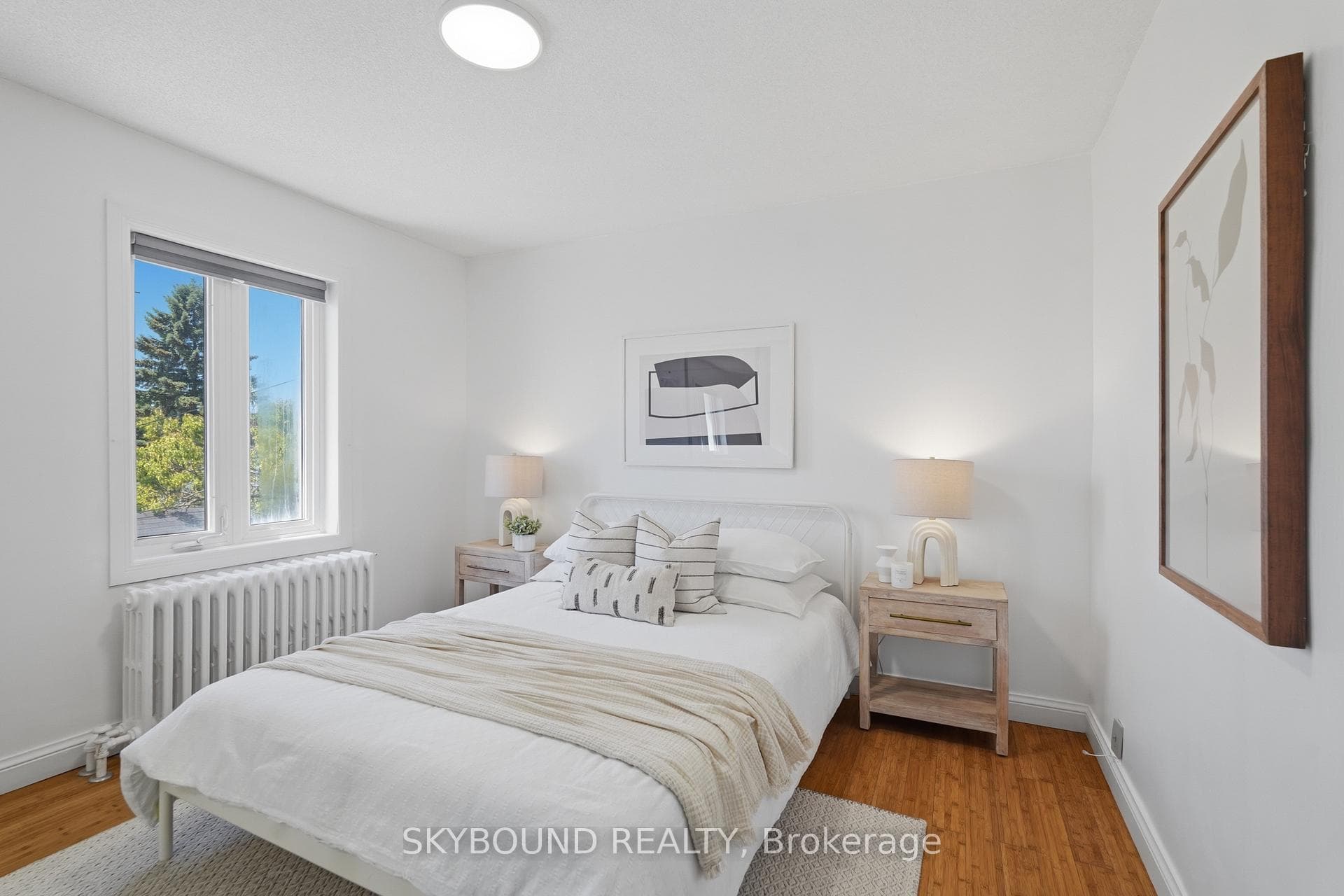 Primary bedroom on the main floor