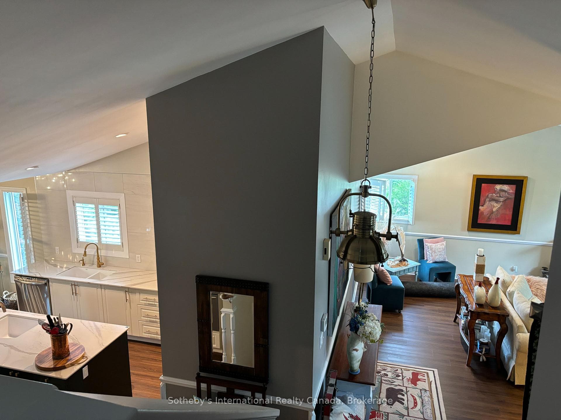 Upstairs Looking to Main Floor